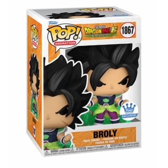 Funko Pop Broly 1867 Exclusive Vinyl Figure