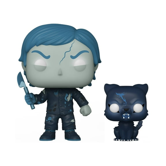 Funko Pop! & Buddy: Pet Sematary - Undead Gage & Church (Glow) Vinyl Figure - Walmart Exclusive