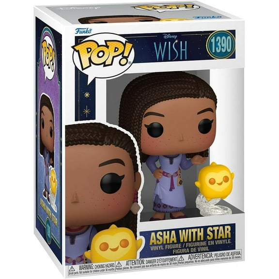 Funko Pop! & Buddy: Wish - Asha with Star