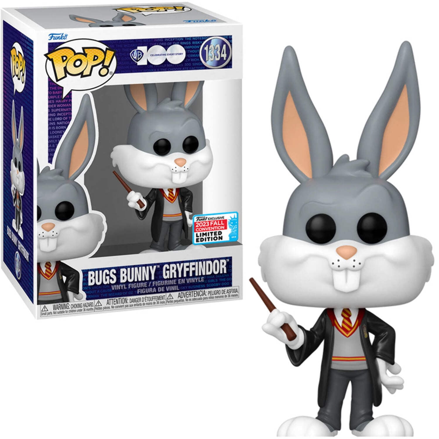 Funko Pop! Bugs Bunny Gryffindor Harry Potter x Looney Tunes
