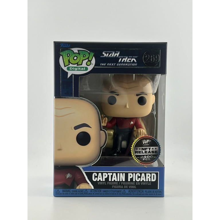 Funko Pop! CAPTAIN PICARD 269 NFT LE2400 - Walmart.com