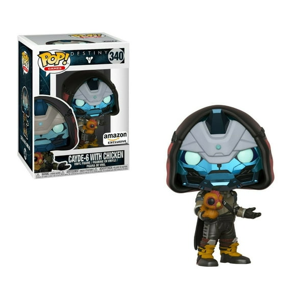 Funko Pop CAYDE-6 WITH CHICKEN Exclusive Destiny Vinyl Figure #340