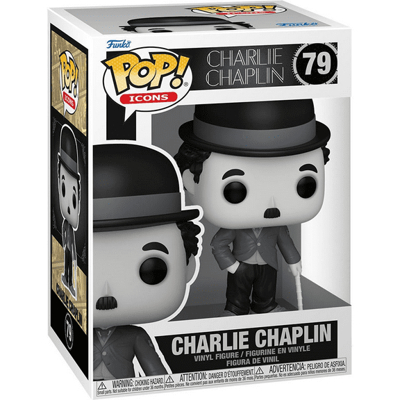 Charlie Chaplin 79 Vinyl Pop with Protector