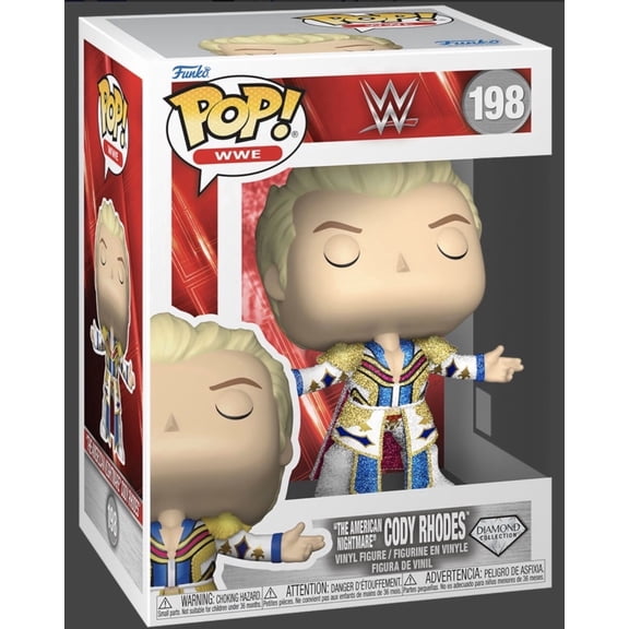 Funko Pop! Cody Rhodes Diamond WWE Vinyl Figure