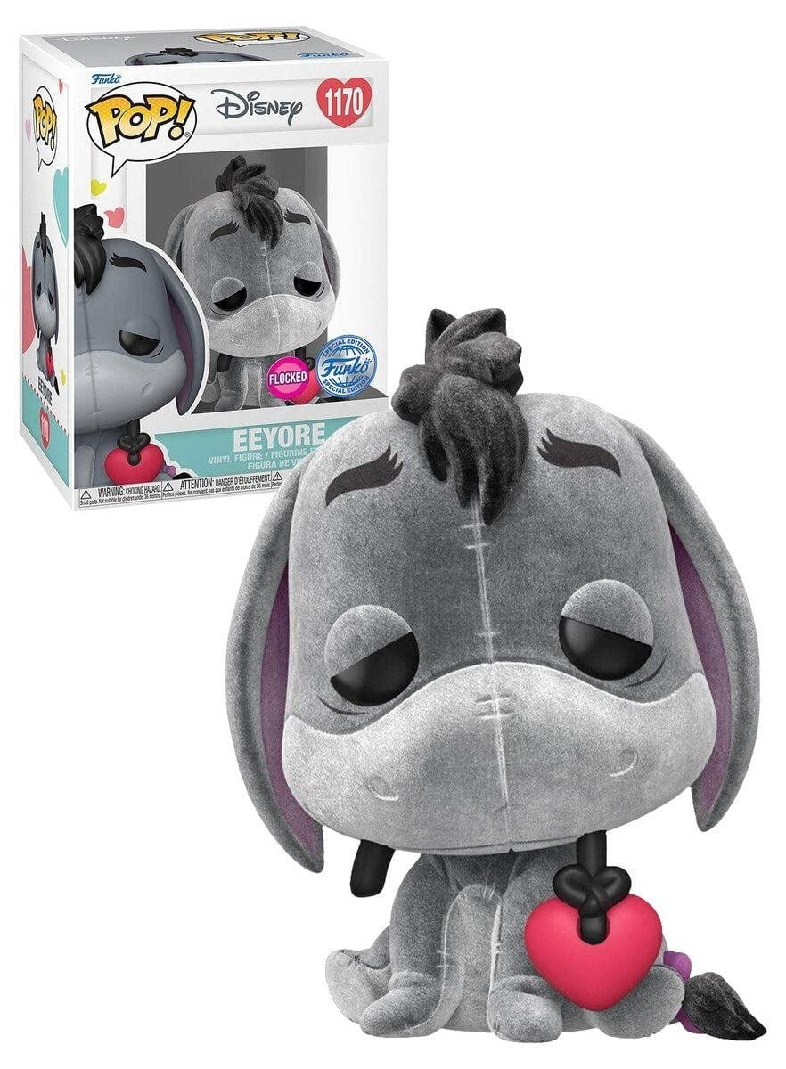 Funko Pop! Collectible Vinyl Figure, Eeyore (Flocked)