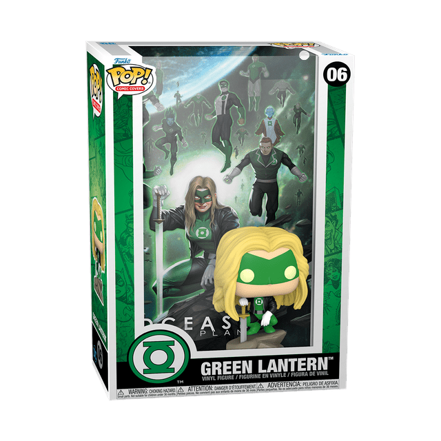 Funko Pop! Comic Cover: DC - DCeased Green Lantern Vinyl Figure