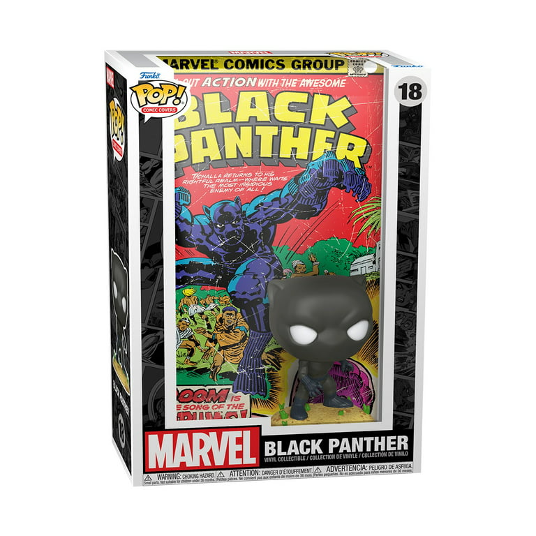 Rose Stipendium Uberettiget Funko Pop! Comic Cover: Marvel - Black Panther Vinyl Bobblehead -  Walmart.com