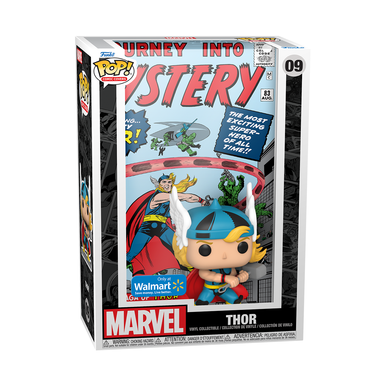 Funko Pop! Comic Cover: Marvel Journey into Mystery - Thor Vinyl Bobblehead (Walmart Exclusive) - image 1 of 4
