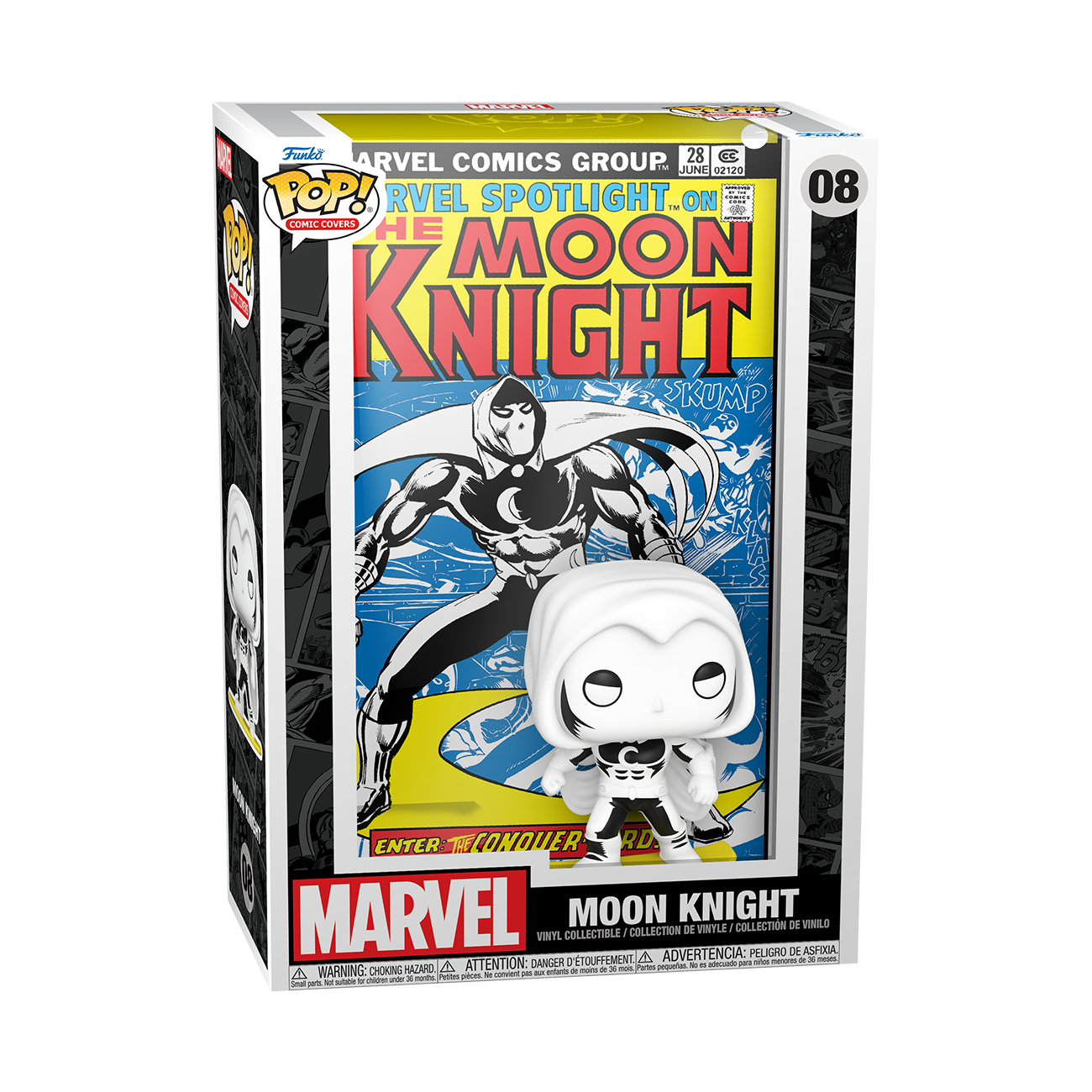 Funko Pop! Comic Cover: Marvel - Moon Knight Bobblehead Figure - image 1 of 4