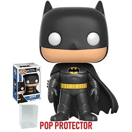 Funko Pop! DC Heroes: Classic Batman #144 Vinyl Figure (Bundled with Pop Box Protector Case)
