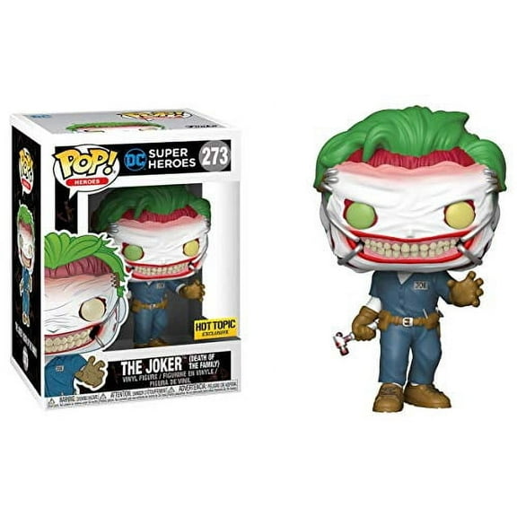 Funko POP! Batman - Joker (Death Of The Family) Vinyl Figure #273 Hot Topic Exclusive (NOT 100% MINT)