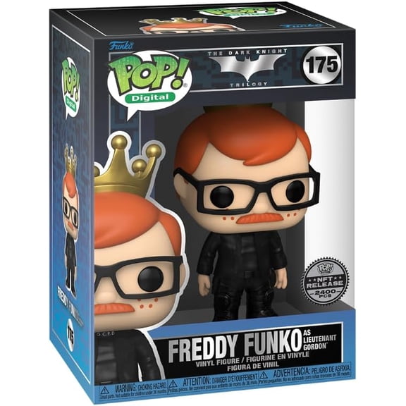 Funko Pop! DC The Dark Knight Freddy Funko as Lieutenant Gordon #175 Legendary Vinyl Figure LE2400