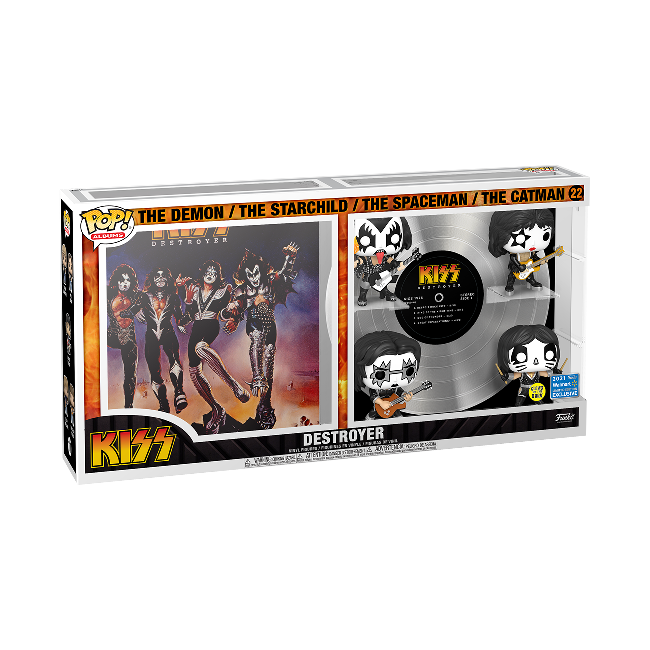 Funko Pop! Deluxe Album: Kiss - Destroyer - Walmart Exclusive - image 1 of 6