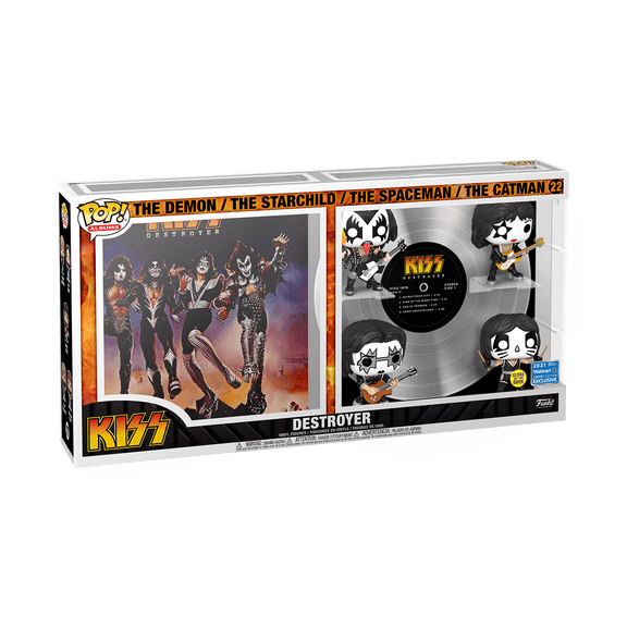 Funko Pop! Deluxe Album: Kiss - Destroyer - Walmart Exclusive