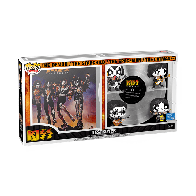 Funko Pop! Deluxe Album: Kiss - Destroyer - Walmart Exclusive