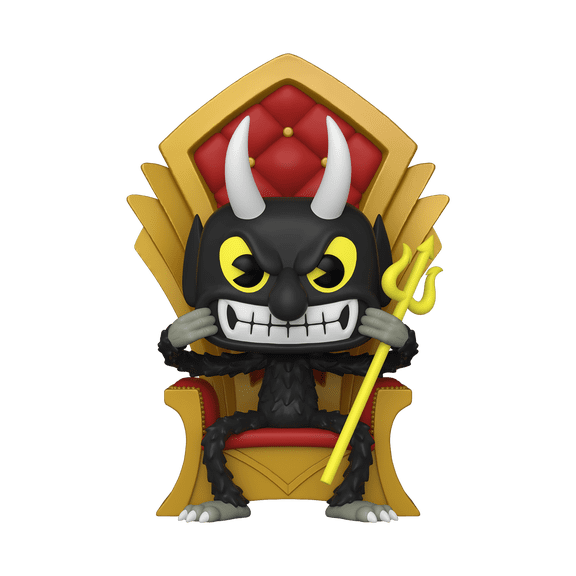 Funko Pop! Deluxe: Cuphead - Devil in Chair Vinyl Figure