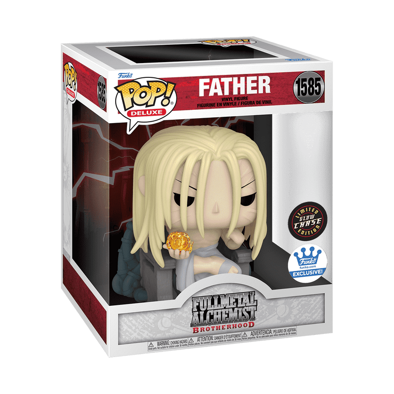 Funko Pop! Deluxe Father on Throne Chase Variant FULLMETAL