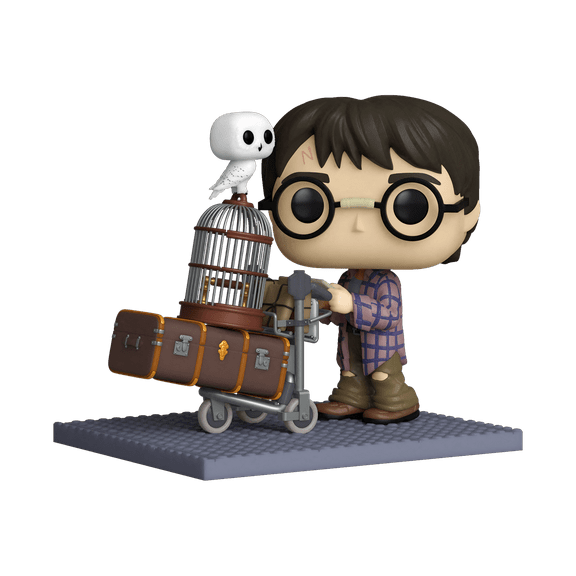 Funko Pop! Deluxe: Harry Potter Anniversary - Harry Pushing Trolley Vinyl Figure