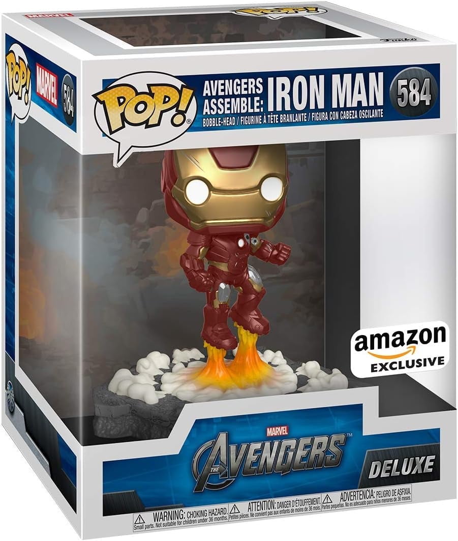 Funko Pop! Deluxe, Marvel: Avengers Assemble Series - Iron Man