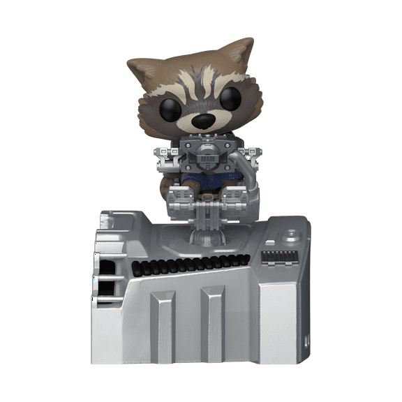 Funko Pop! Deluxe: Marvel - Guardians of the Galaxy - Rocket in Guardians Ship Vinyl Bobblehead (5 of 6 Figures) (Walmart Exclusive)