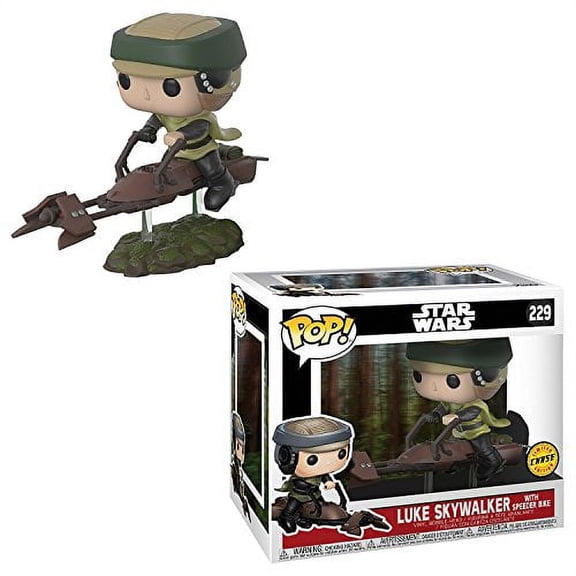 Funko Star Wars Luke on Speeder Bike Pop Vinyl Figure (Chase)