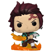 Funko Pop! Demon Slayer Tanjiro Kamado with Flaming Blade Vinyl Figure