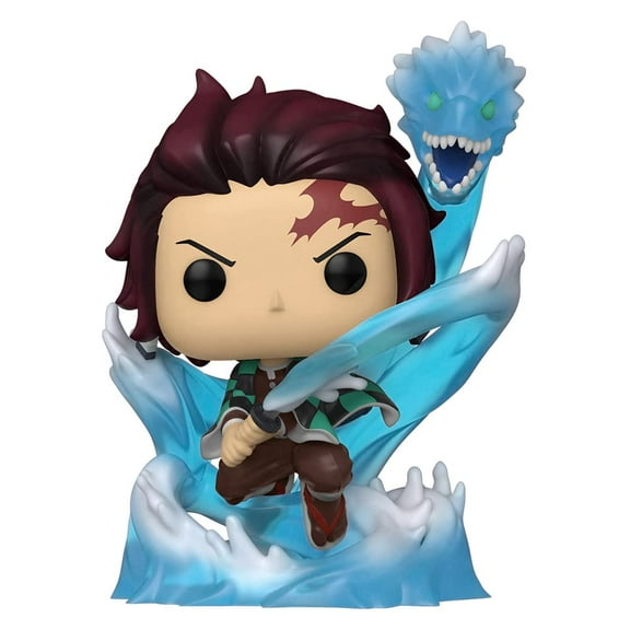 Funko POP! Demon Slayer: Kimetsu no Yaiba - Tanjiro Kamado (Water Breathing) GITD Vinyl Figure #867 Special Edition Exclusive