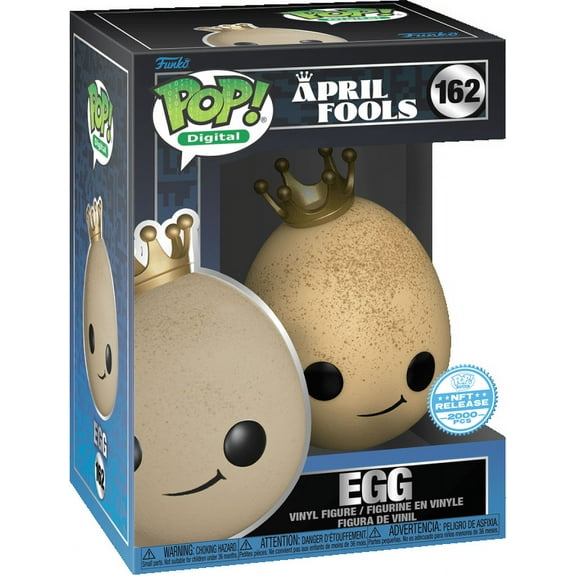 Funko Pop! Digital April Fools Legendary Egg Vinyl Figure