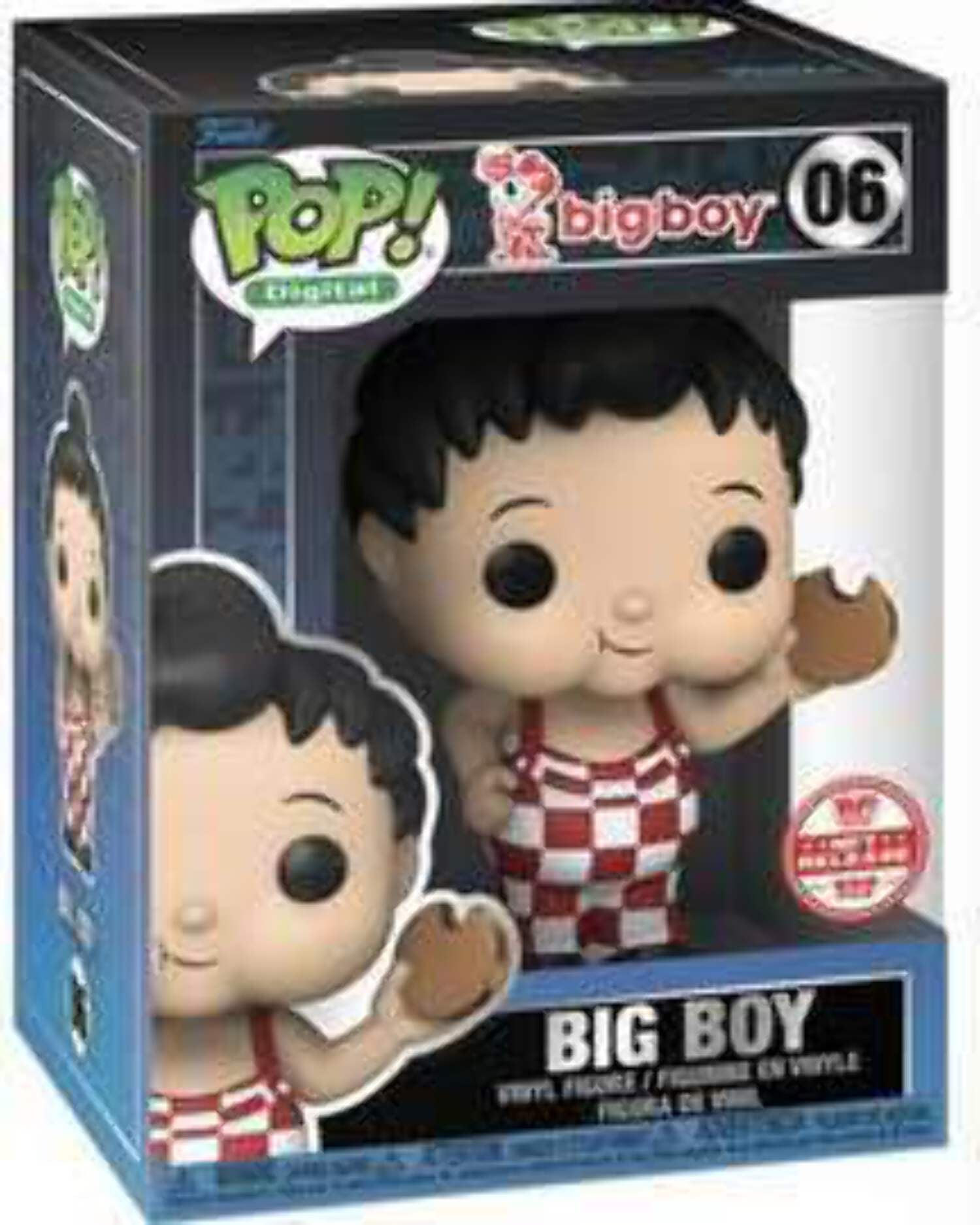 Funko Pop! Digital Big Boy Vinyl Figure #06 Grail WAX