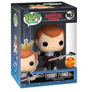 Funko Pop Digital Freddy as Eddie Munson Stranger Things Vinyl