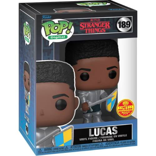 Funko Pop! Digital Stranger Things: Lucas Limited to 3000 Pieces