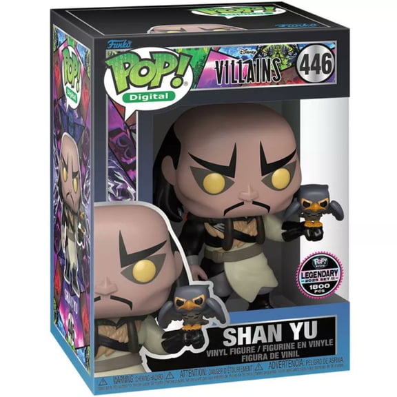 Funko Pop! Digital Villains  Shan Yu #446  Disney