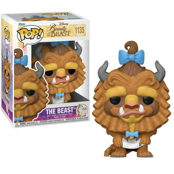 Disney Beauty and the Beast Funko POP Vinyl Figure | Beast with Curls