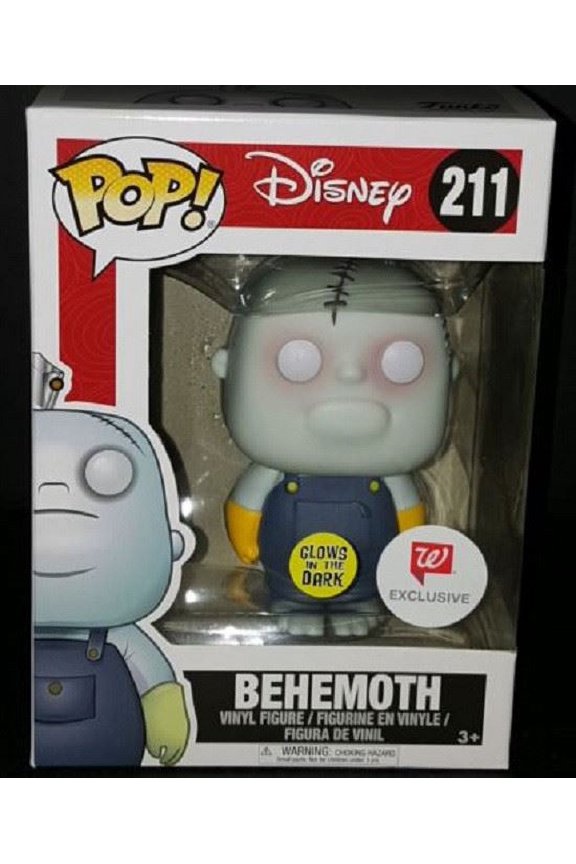 Pop! Disney Behemoth Vinyl Figure Glows in the Dark #211 (Walgreens Exclus