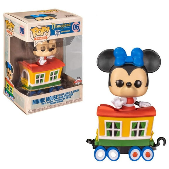 Funko POP! Disney 65th: Casey Jr - Minnie Mouse in Caboose Car Vinyl Figure #6 Special Edition Exclusive [READ DESCRIPTION]