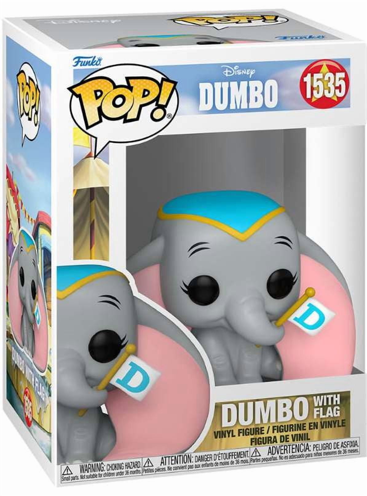 Funko Pop! Disney Classics Dumbo with Flag Figure #1535! - Walmart.com