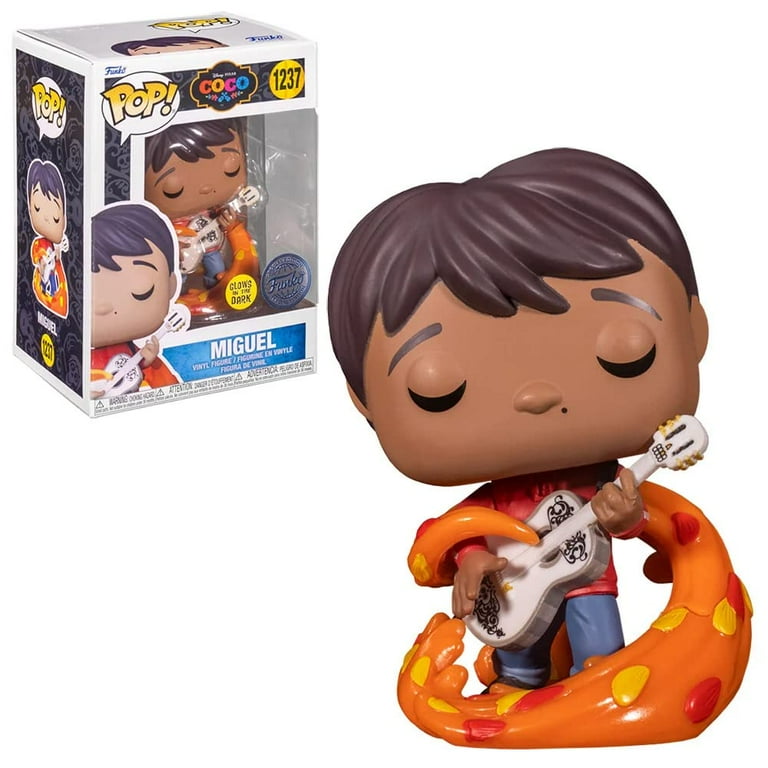 Funko Pop! Disney: Coco - Miguel (with Guitar) (Glows in The Dark) (Special  Edition) #1237 Vinyl Figure