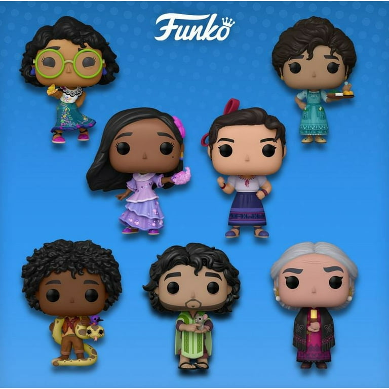 Funko Pop! Disney: Encanto - Set of 7 Vinyl Figures (Mirabel Madrigal /  Isabela Madrigal / Luisa Madrigal / Julieta Madrigal / Antonio Madrigal /