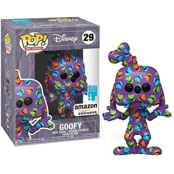 Funko Pop Disney Goofy #29 Art Series with Hard Stack