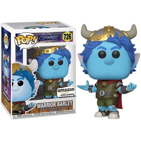 Warrior Barley 726 Exclusive Vinyl Figure With Protector Onward Disney Pixar