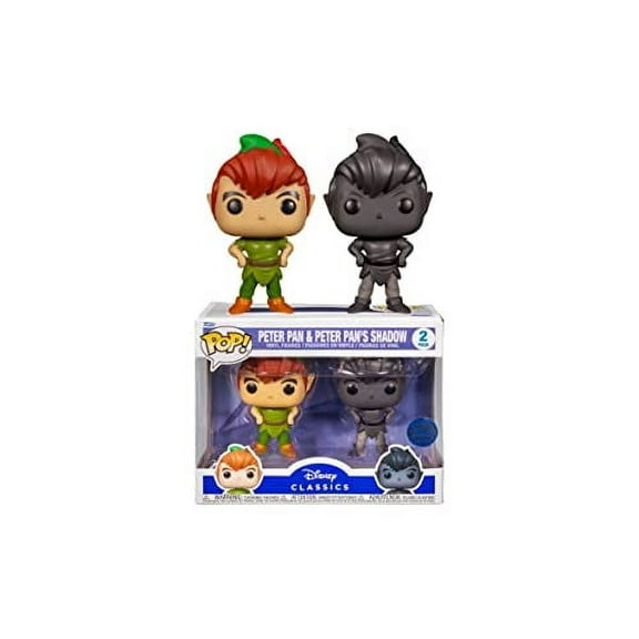Open Box Funko Pop! Disney Peter Pan with Shadow Exclusive 2 Pack Figure