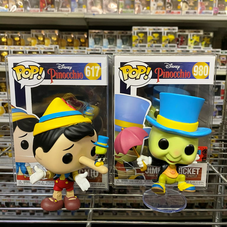 Funko Pop Pinocchio Pinocchio Disney Set 2 + Vinyl Jiminy Cricket : Figure Bundle of