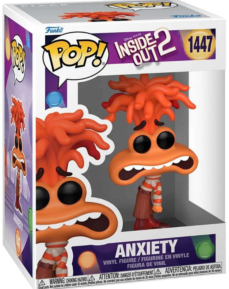Funko Pop! Disney Pixar Inside Out 2 Envy on Memory Orb Figure 1449!