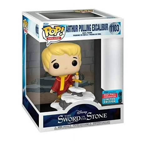 Funko Pop! Disney: The Sword in The Stone - Arthur Pulling Excalibur #1103 - 2021 Fall Convention Limited Edition Exclusive