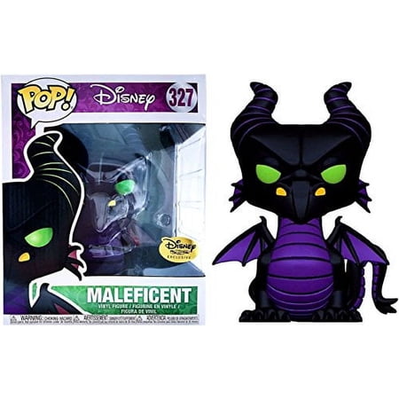 Funko Pop! Disney Treasures Maleficent Dragon #327 Exclusive 6" Haunted Forest