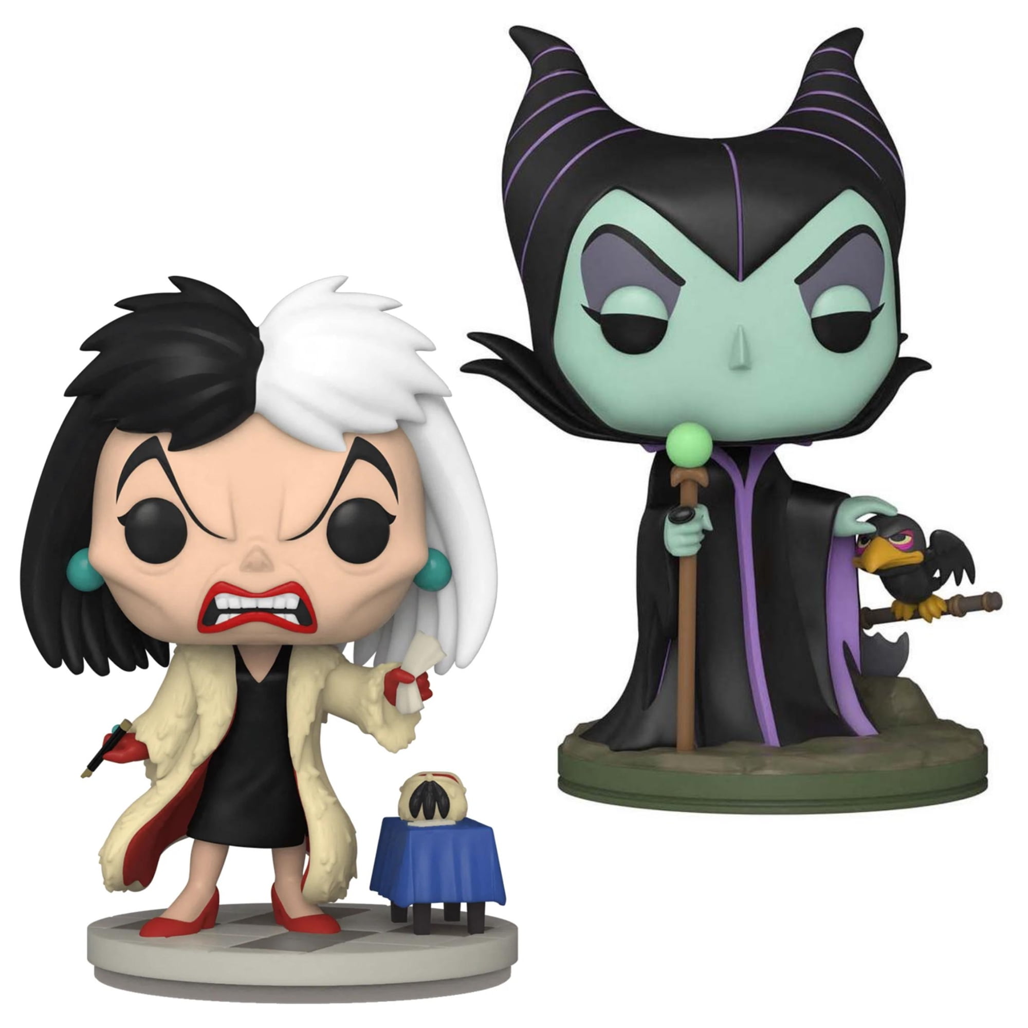 Funko Pop! Disney Villains - 2pk Cruella & Maleficent - Walmart.com