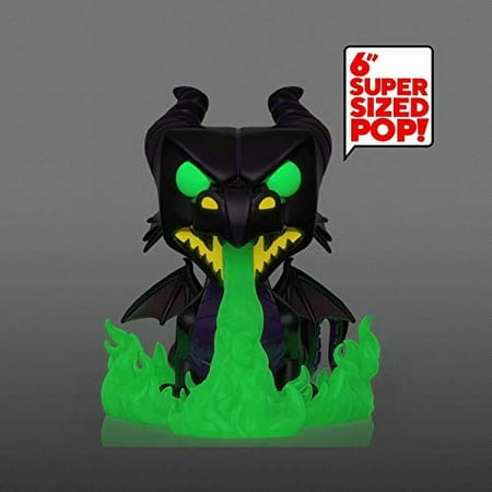 Funko Pop Disney Villains Maleficent as the Dragon Glow in the Dark Exclusive 720