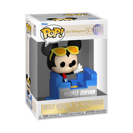 Funko - POP Disney: WDW50- People Mover Mickey
