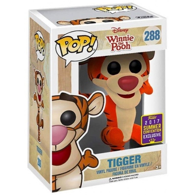 Funko Pop! Disney Winnie the Pooh Tigger Flocked SDCC Figure #288