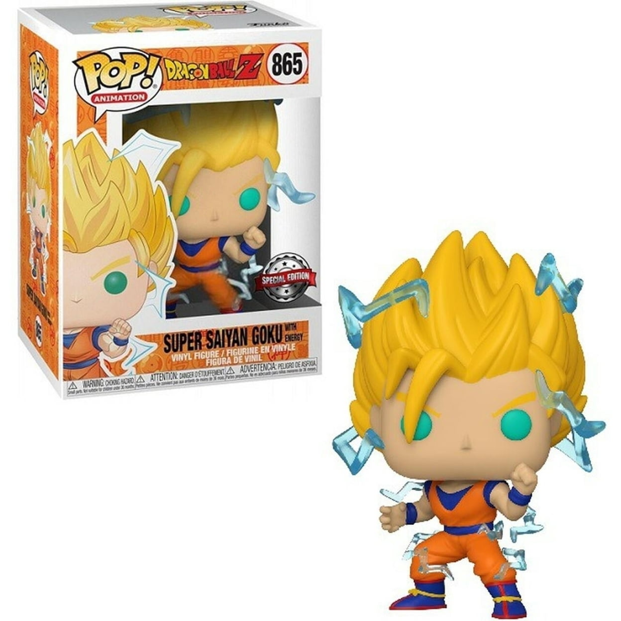 Funko Pop Dragon Ball Z Super Saiyan Goku with Energy RANDOM Figure  Animation